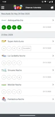 Chances Colombia android App screenshot 7